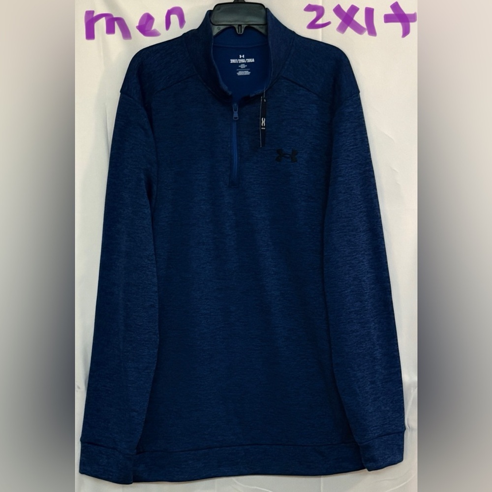 Under Armour Blue Polyester Top